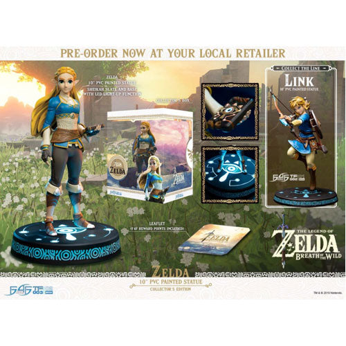 The Legend of Zelda Zelda Breath of the Wild PVC Statue Collectors Edition