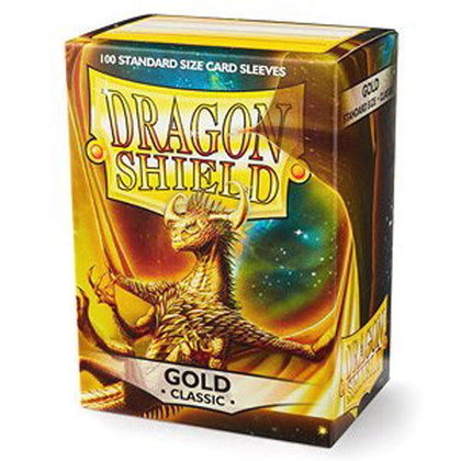 Deck Protector Dragon Shield Standard 100ct Gold