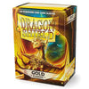 Deck Protector Dragon Shield Standard 100ct Gold