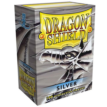 Deck Protector Dragon Shield Standard 100ct Silver