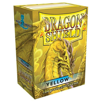 Deck Protector Dragon Shield Standard 100ct Yellow