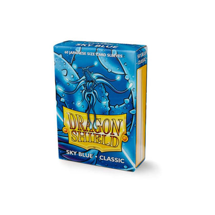Deck Protector Dragon Shield Small (Japanese) 60ct Sky Blue Classic