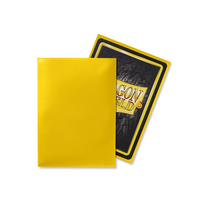 Deck Protector Dragon Shield Standard 60ct Yellow Classic