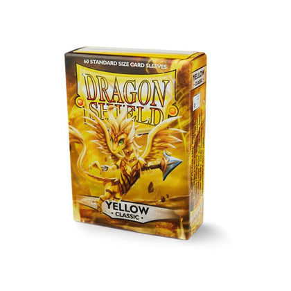 Deck Protector Dragon Shield Standard 60ct Yellow Classic