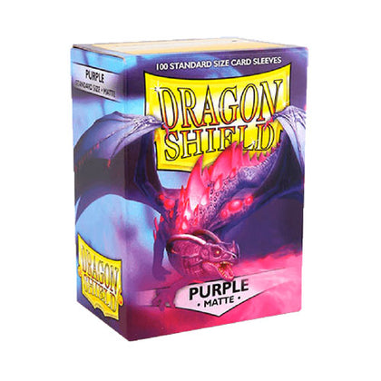 Deck Protector Dragon Shield Standard 100ct Purple Matte