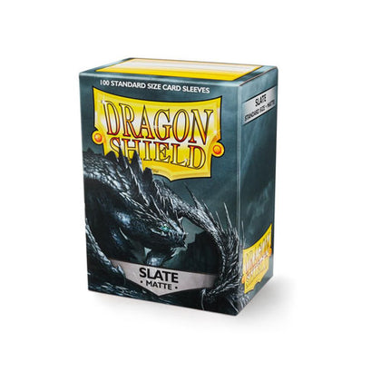 Deck Protector Dragon Shield Standard 100ct Slate Matte