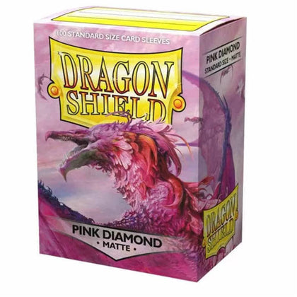 Deck Protector Dragon Shield Standard 100ct Pink Diamond Matte