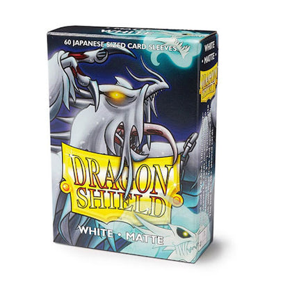 Deck Protector Dragon Shield Small (Japanese) 60ct White Matte