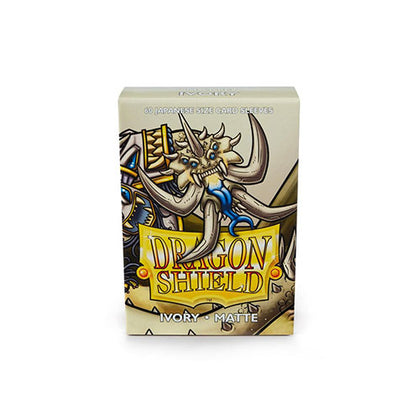 Deck Protector Dragon Shield Small (Japanese) 60ct Ivory Matte