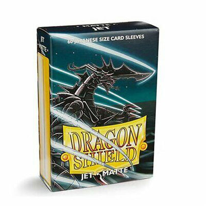 Deck Protector Dragon Shield Small (Japanese) 60ct Jet Matte
