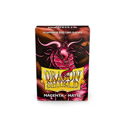 Deck Protector Dragon Shield Small (Japanese) 60ct Magenta Matte