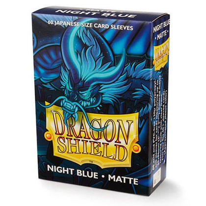 Deck Protector Dragon Shield Japanese 60ct Night Blue Matte