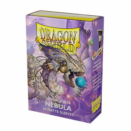 Deck Protector Dragon Shield Small (Japanese) 60ct Nebula Purple Matte