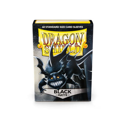Deck Protector Dragon Shield Standard 60ct Black Matte