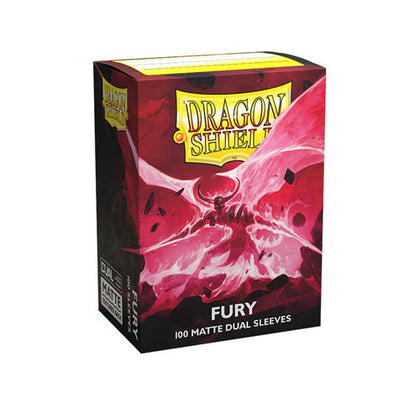 Deck Protector Dragon Shield Standard 100ct Fury Dual Matte