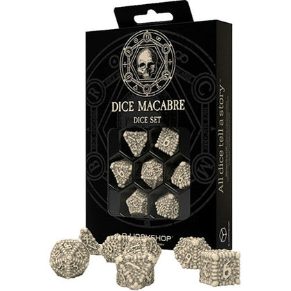 Q Workshop Macabre Dice Set 7