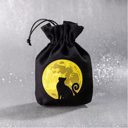 Q Workshop Cats Dice Bag The Mooncat