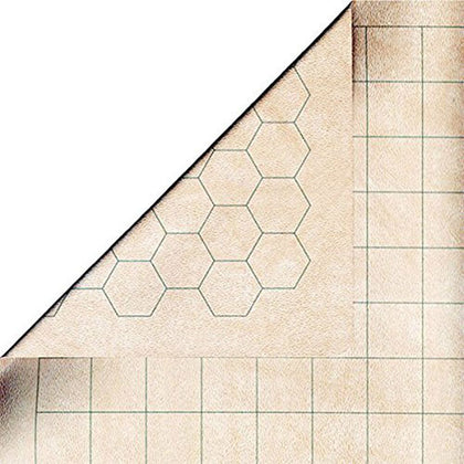 Chessex Reversible Battle Mat 1 Squares and 1 Hexes