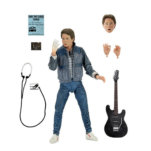 Back to the Future Marty McFly 85 Audition 7 inch Action Figure