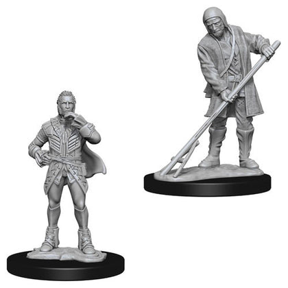 Pathfinder Deep Cuts Unpainted Miniatures Towns People Farmer/Aristocrat