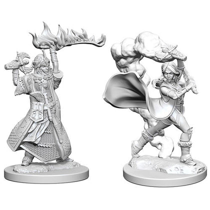 Pathfinder Deep Cuts Unpainted Miniatures Human Female Cleric