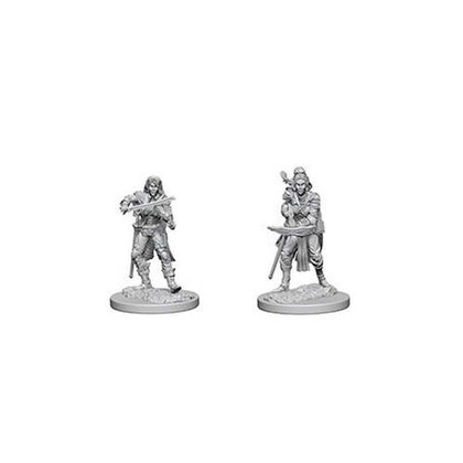 Pathfinder Deep Cuts Unpainted Miniatures Elf Female Bard