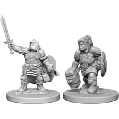 D&D Nolzurs Marvelous Unpainted Minis Dwarf Female Paladin