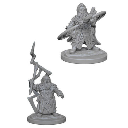 Pathfinder Deep Cuts Unpainted Miniatures Dwarf Male Sorcerer