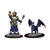 Wardlings Girl Cleric and Winged Cat Pre-Painted Minis