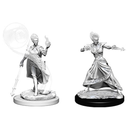 D&D Nolzurs Marvelous Unpainted Minis Fire Genasi Female Wizard