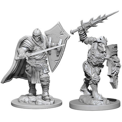 D&D Nolzurs Marvelous Unpainted Minis Death Knight and Helmed Horror