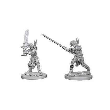 Pathfinder Deep Cuts Unpainted Miniatures Human Female Barbarian