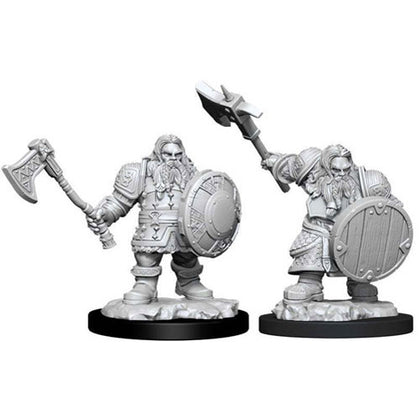 D&D Nolzurs Marvelous Unpainted Miniatures Male Dwarf Fighter