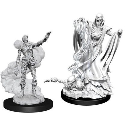 D&D Nolzurs Marvelous Unpainted Miniatures Lich and Mummy Lord