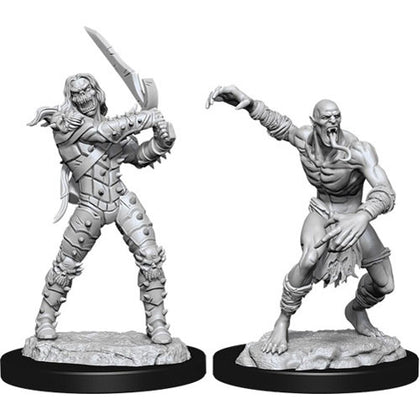 D&D Nolzurs Marvelous Unpainted Miniatures Wight and Ghast