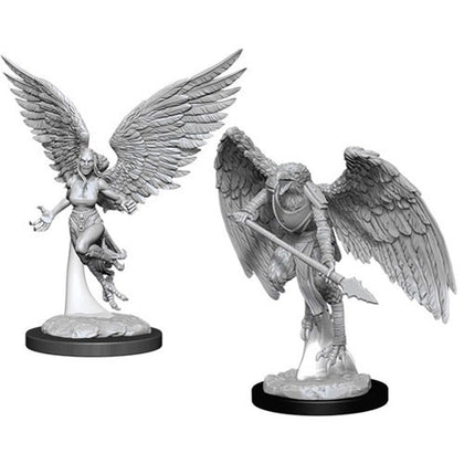 D&D Nolzurs Marvelous Unpainted Harpy & Aarakocra