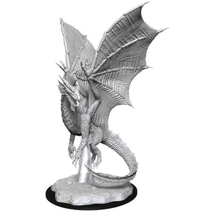 D&D Nolzurs Marvelous Unpainted Miniatures Young Silver Dragon