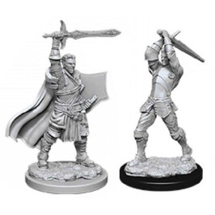 D&D Nolzurs Marvelous Unpainted Male Human Paladin