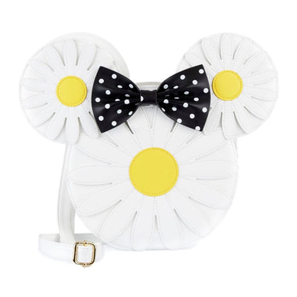 Mickey Mouse Minnie Daisies Crossbody Bag