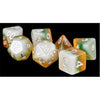 MDG Polyhedral Acrylic Dice Set 16mm Kiwi