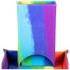 MDG Fold Up Dice Tower Water Colour Rainbow
