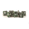 MDG Polyhedral Acrylic Dice Set 16mm Opal Black