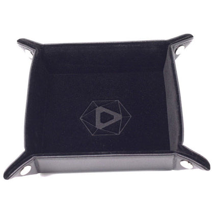 Die Hard Dice Folding Square Tray Black Velvet