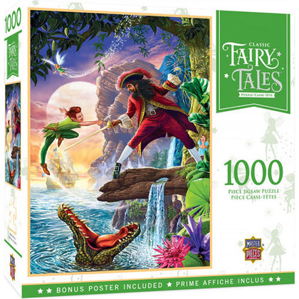 Masterpieces Puzzle Classic Fairy Tales Peter Pan Puzzle 1,000 pieces