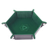 Die Hard Dice Folding Hex Tray Green Velvet