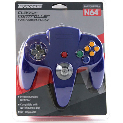 Nintendo 64 Controller Replica Blue
