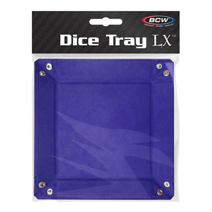 BCW Dice Tray LX Square Blue
