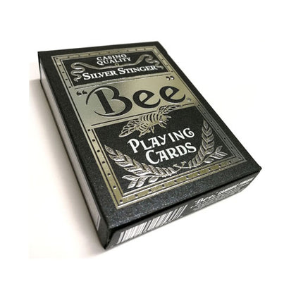 Bee Poker Silver Stinger Playing Cards