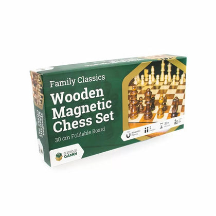 LPG Wooden Magnetic 30cm Chess Set