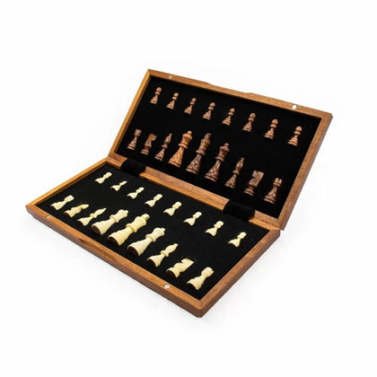 LPG Wooden Magnetic 38cm Chess Set